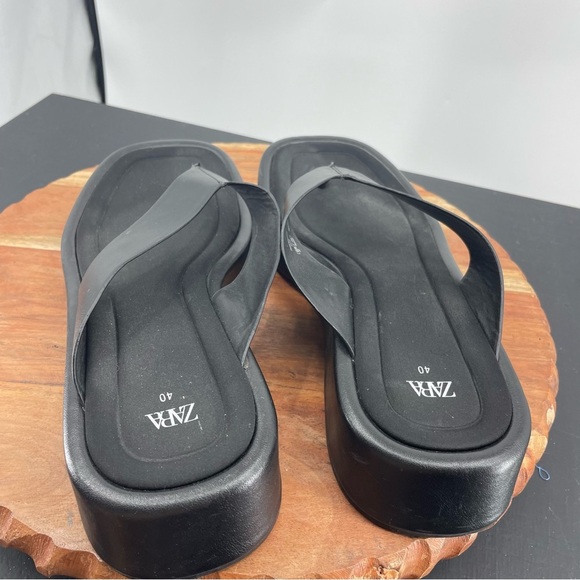 Zara Black Women's Sandals - Picture 4 of 8